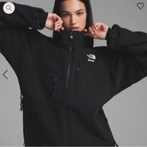 Skims x north face fleece jacket